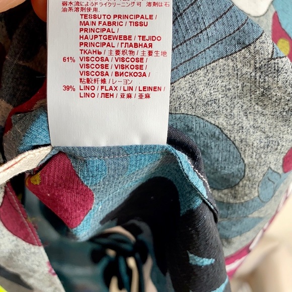 MARNI Flower Print Dress with a belt - Picture 11 of 11